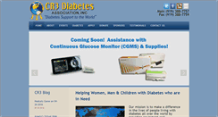 Desktop Screenshot of cr3diabetes.org